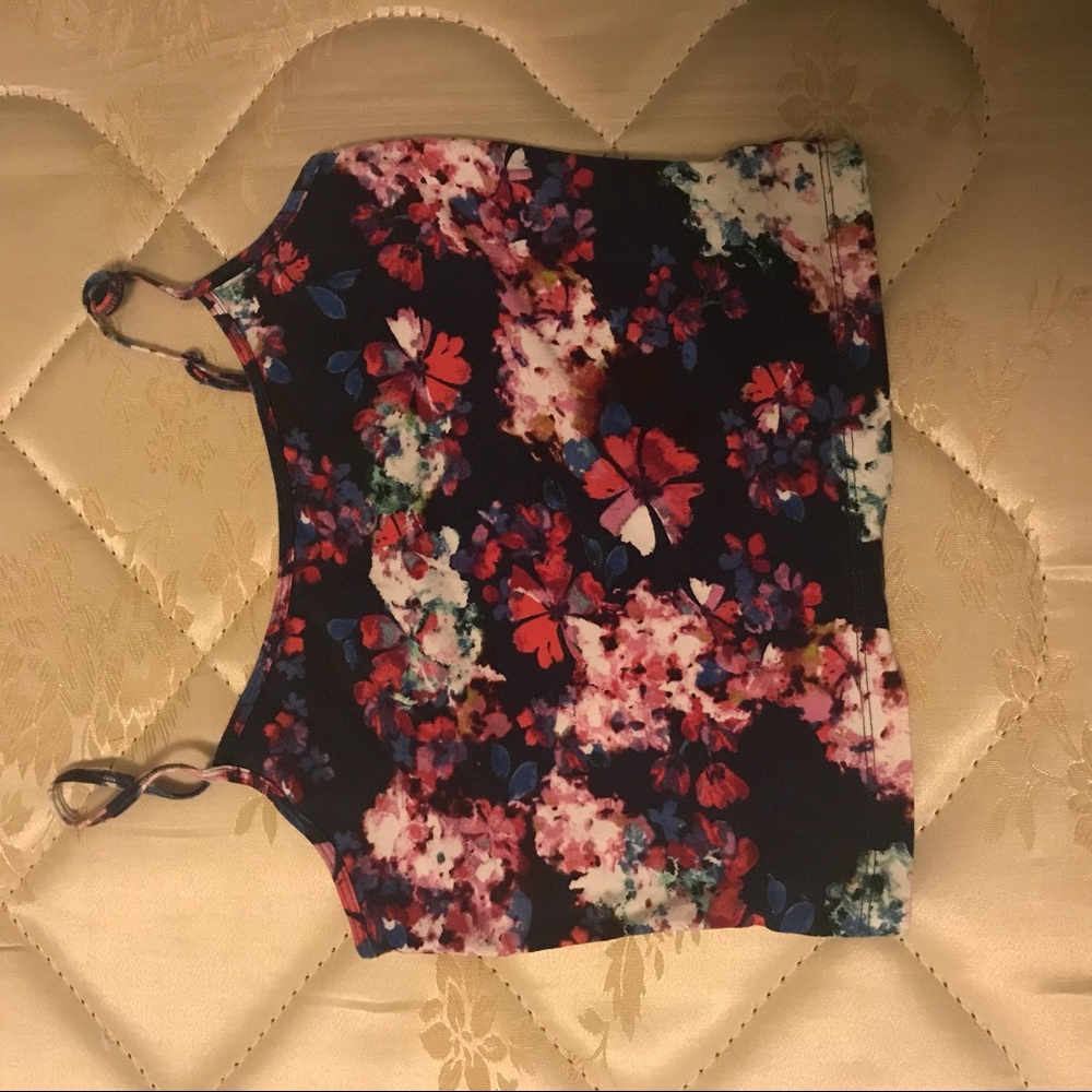 Flower Crop top